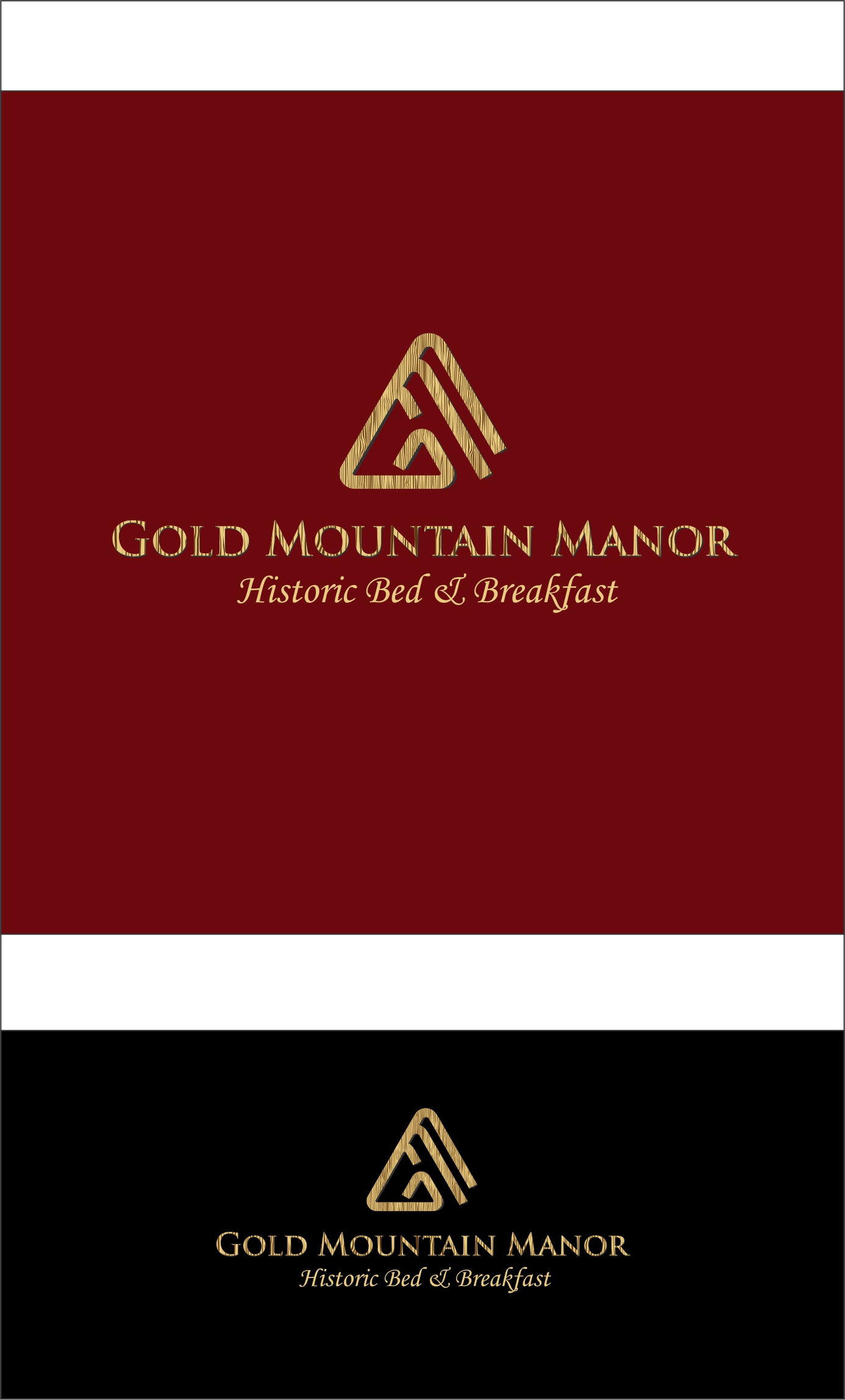 Logo Design by dclawstudio for Gold Mountain Manor | Design #25943091