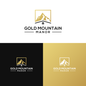 Logo Design by vanion282 for Gold Mountain Manor | Design #25907776