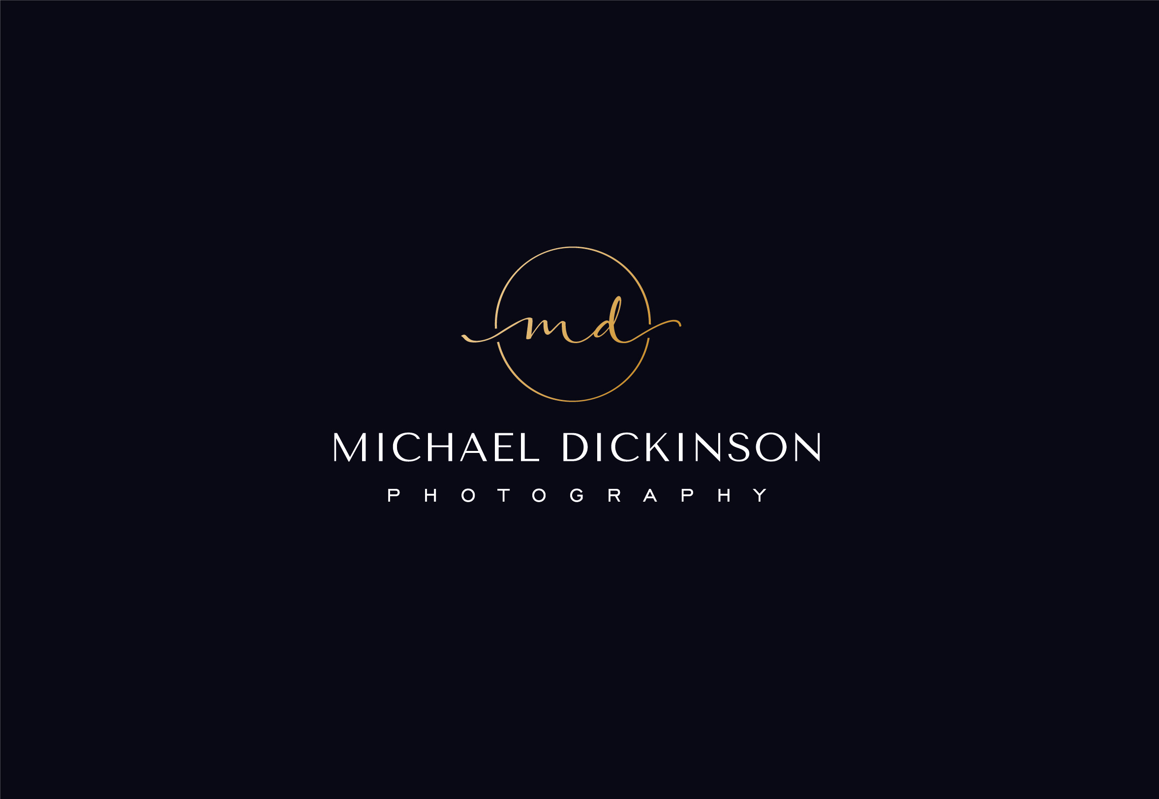Logo Design by Birdcage for Michael Dickinson Photography | Design #25950377