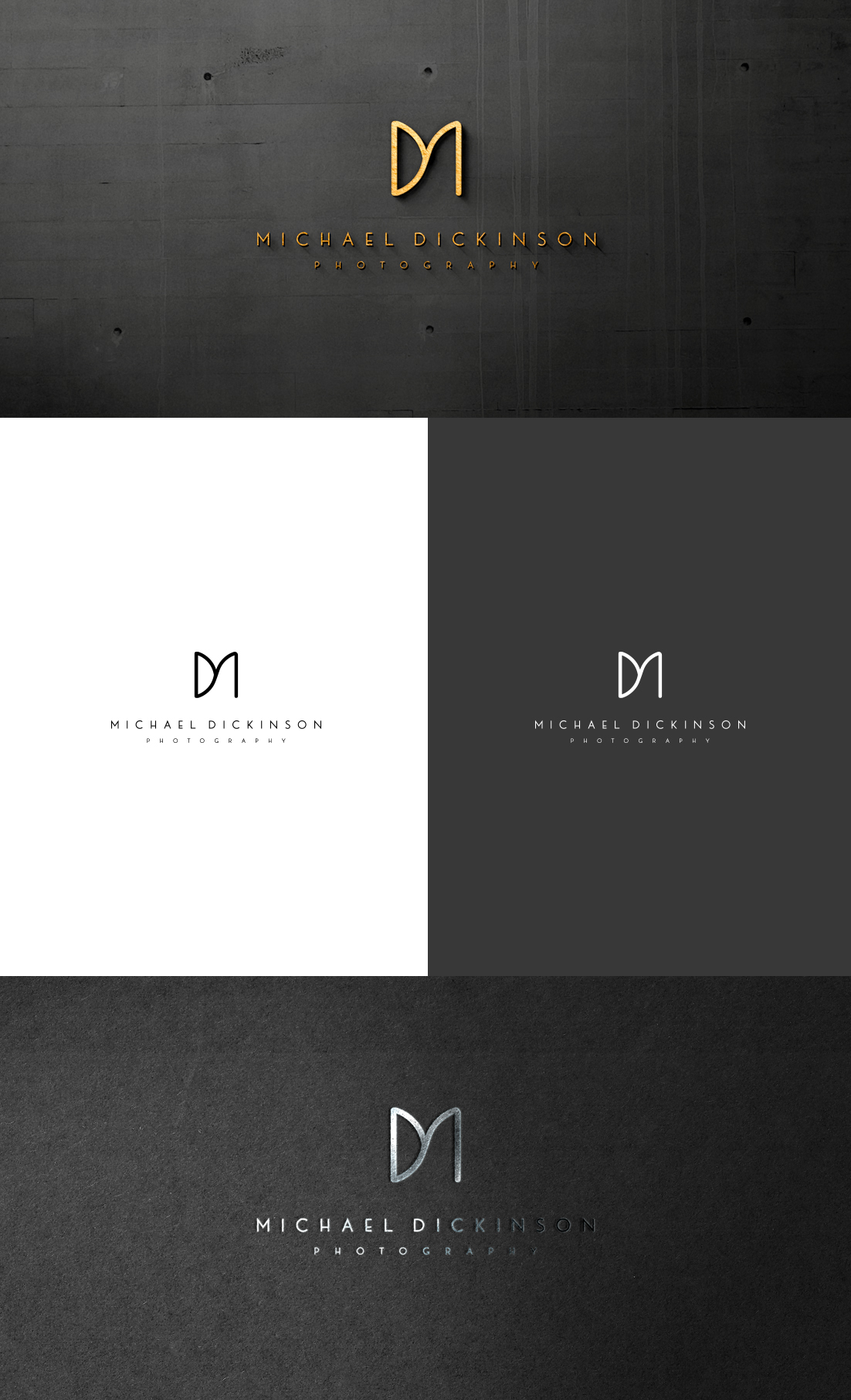 Logo Design by GLDesigns for Michael Dickinson Photography | Design #25913526
