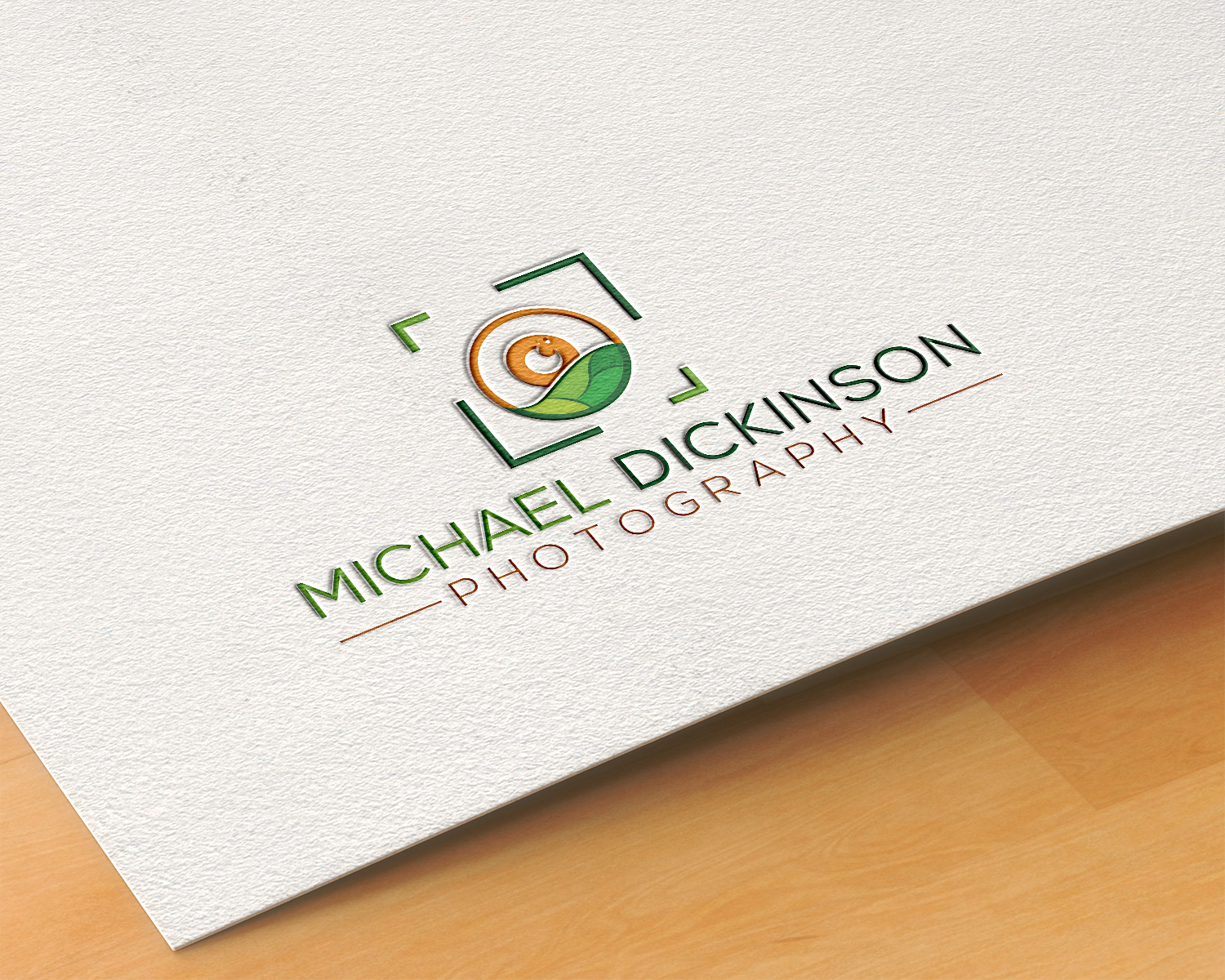 Logo Design by Deziners Zone for Michael Dickinson Photography | Design #25918289