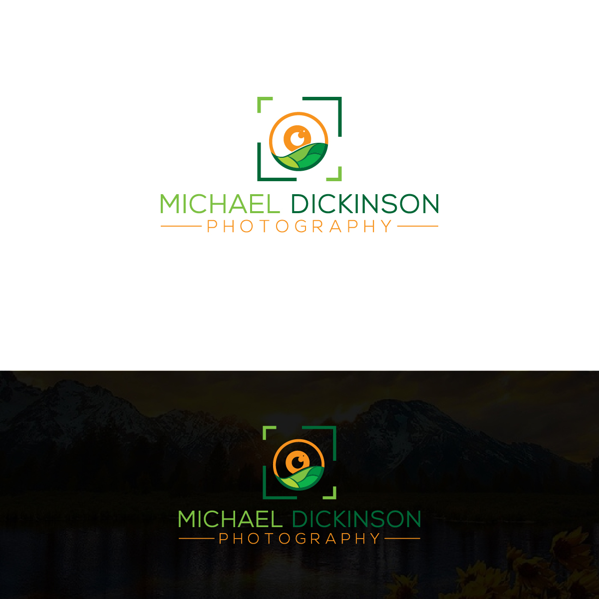 Logo Design by Deziners Zone for Michael Dickinson Photography | Design #25918290