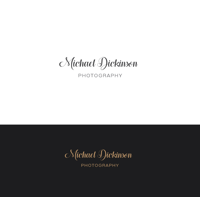 Logo Design by instudio for Michael Dickinson Photography | Design #25921493