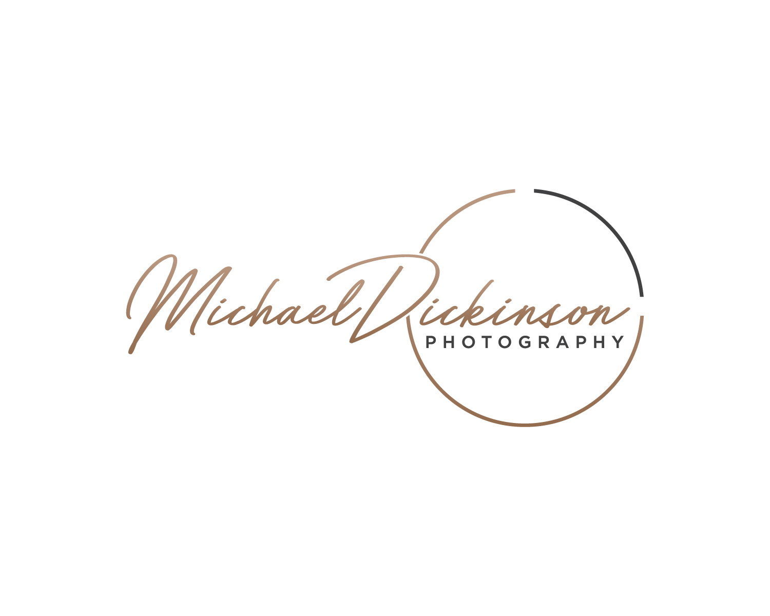 Logo Design by Atec for Michael Dickinson Photography | Design #25920975