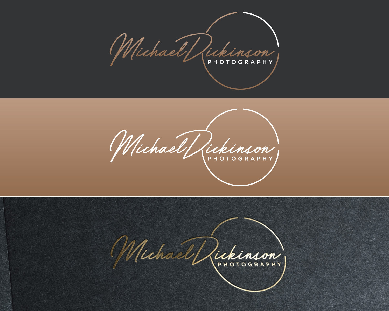 Logo Design by Atec for Michael Dickinson Photography | Design #25920976