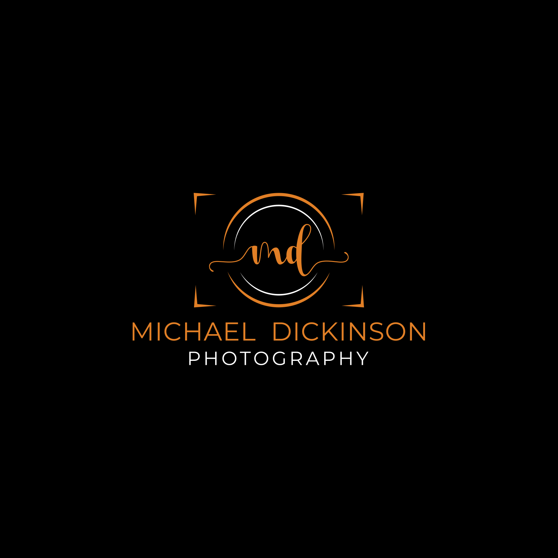 Logo Design by ZinKo for Michael Dickinson Photography | Design #25944959