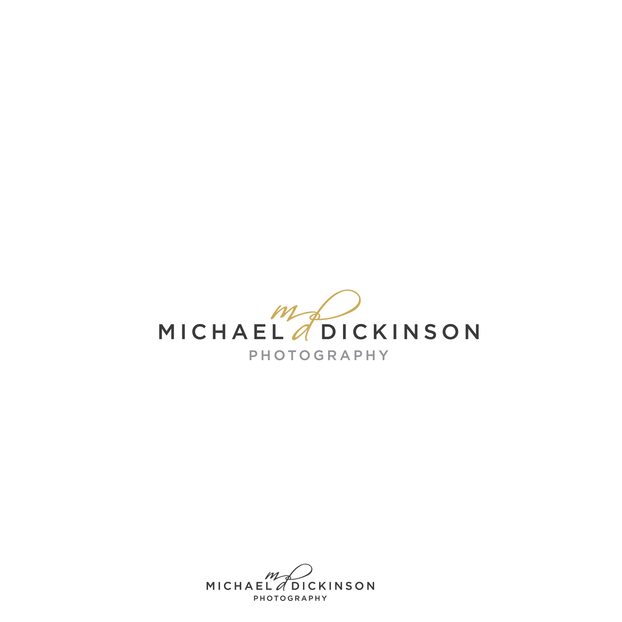 Logo Design by Moumita_ for Michael Dickinson Photography | Design #25916791