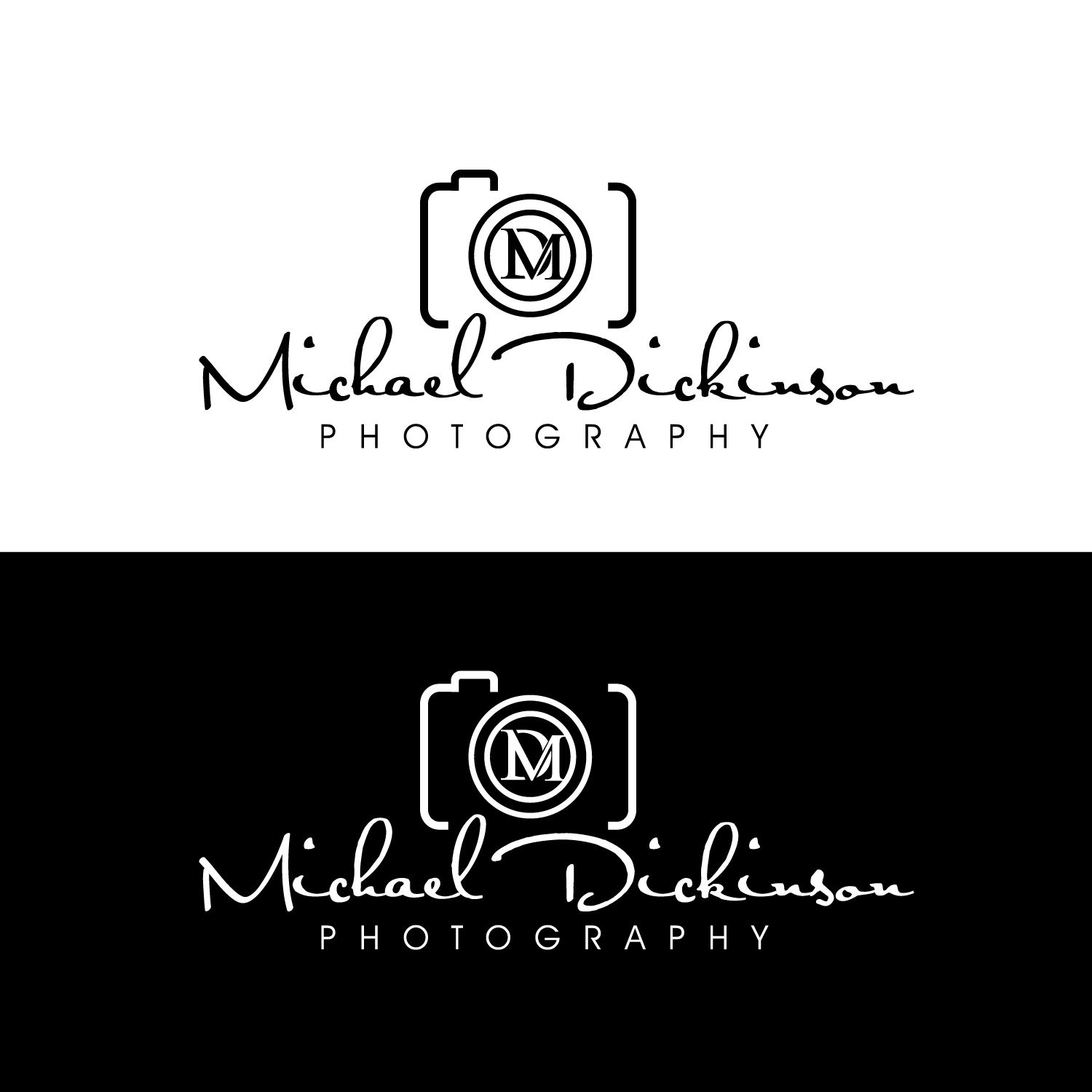 Diseño de Logo por GODDREAMCREATION para Michael Dickinson Photography | Diseño #25944249