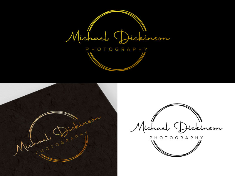 Logo Design by Pro_DesignMaster for Michael Dickinson Photography | Design #25921421