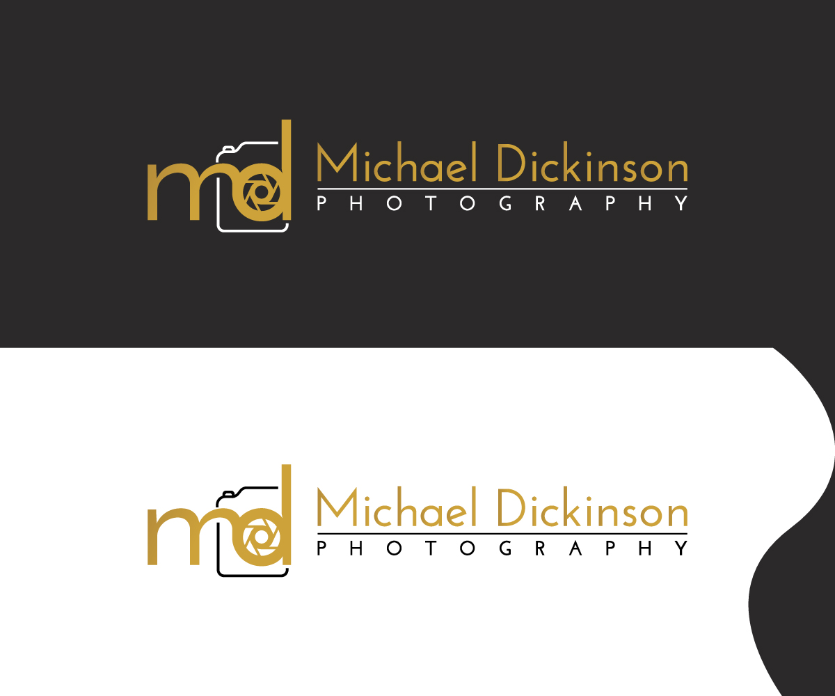 Logo Design by fauzan harun for Michael Dickinson Photography | Design #25928339