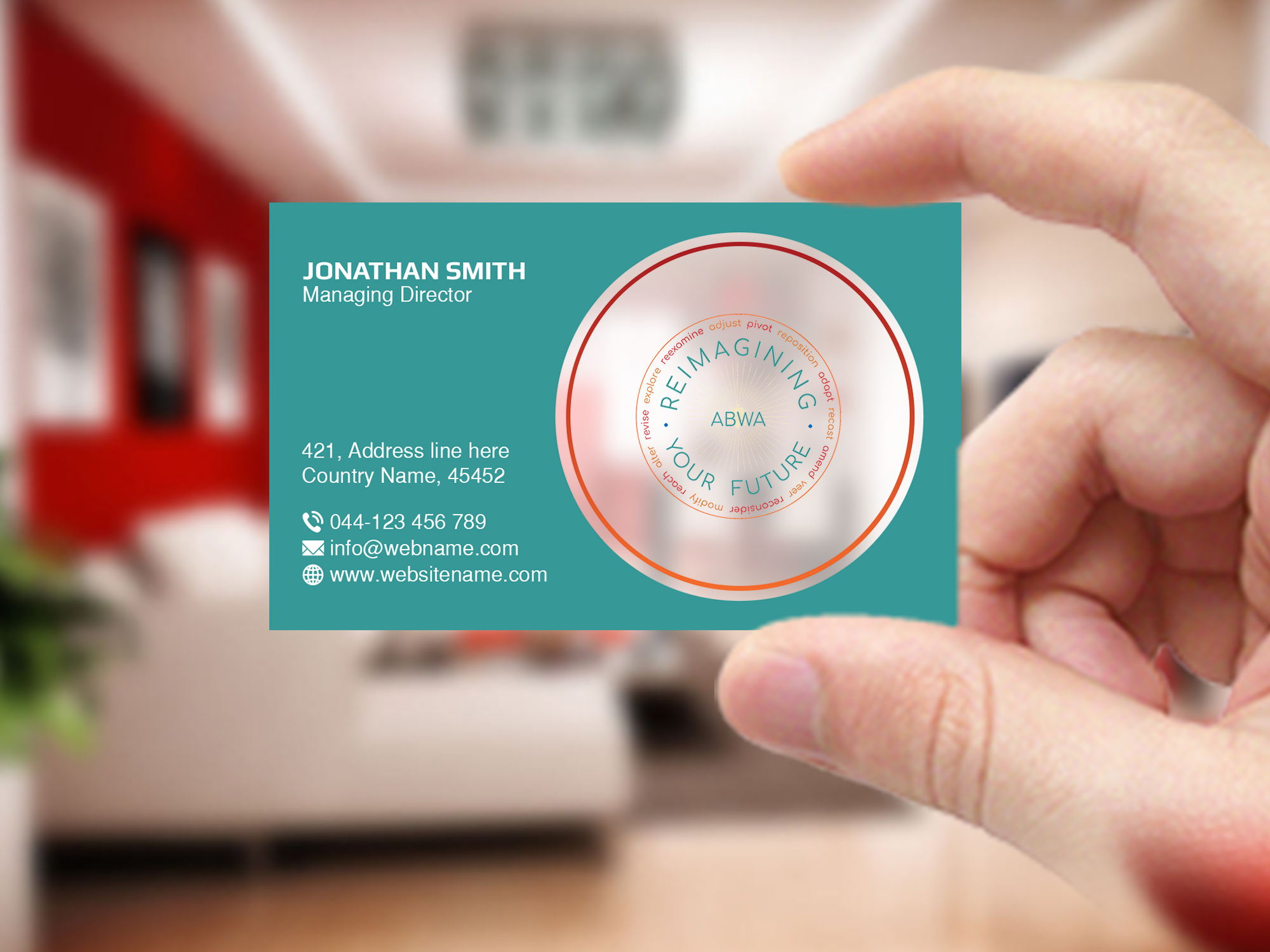 Design de Carte de Visite par Creations Box 2015 pour American Business Women's Association | Design #25919565