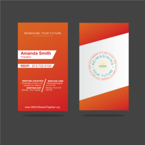 Business Card Design by Designs_4_U for American Business Women's Association | Design: #25940819
