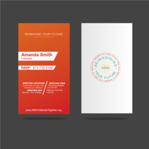 Business Card Design by Designs_4_U for American Business Women's Association | Design: #25940820