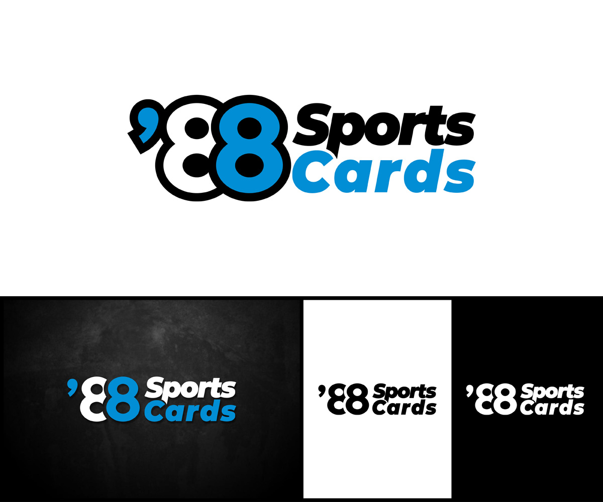 Logo Design by MoonFeather for 88 Sports Cards | Design #25971784