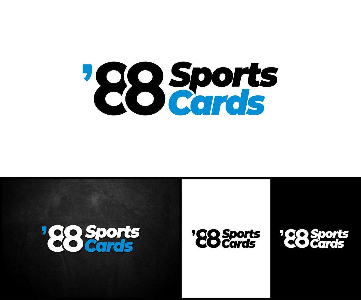 Logo Design by MoonFeather for 88 Sports Cards | Design #25976923