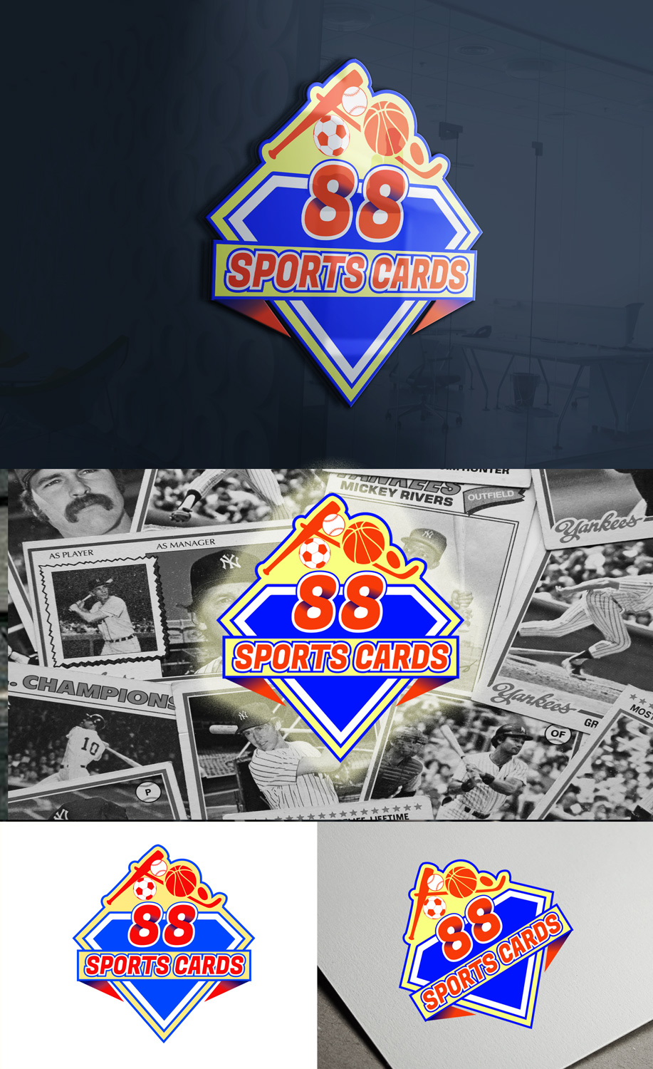 Diseño de Logo por Wonderful design para 88 Sports Cards | Diseño #25943003