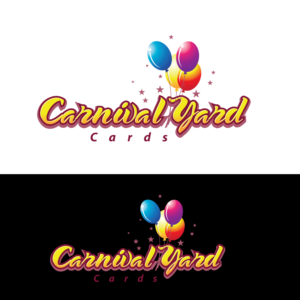 Logo Design by GODDREAMCREATION for Carnival Yard Cards & Celebration Rentals | Design: #25912114