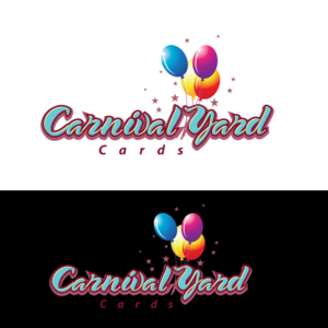 Logo Design by GODDREAMCREATION for Carnival Yard Cards & Celebration Rentals | Design: #25914939