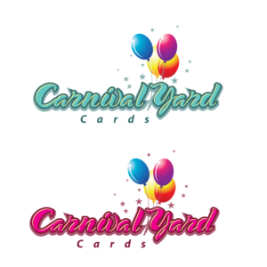 Logo Design by GODDREAMCREATION for Carnival Yard Cards & Celebration Rentals | Design: #25914940