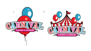 Logo Design by geni for Carnival Yard Cards & Celebration Rentals | Design: #25915204
