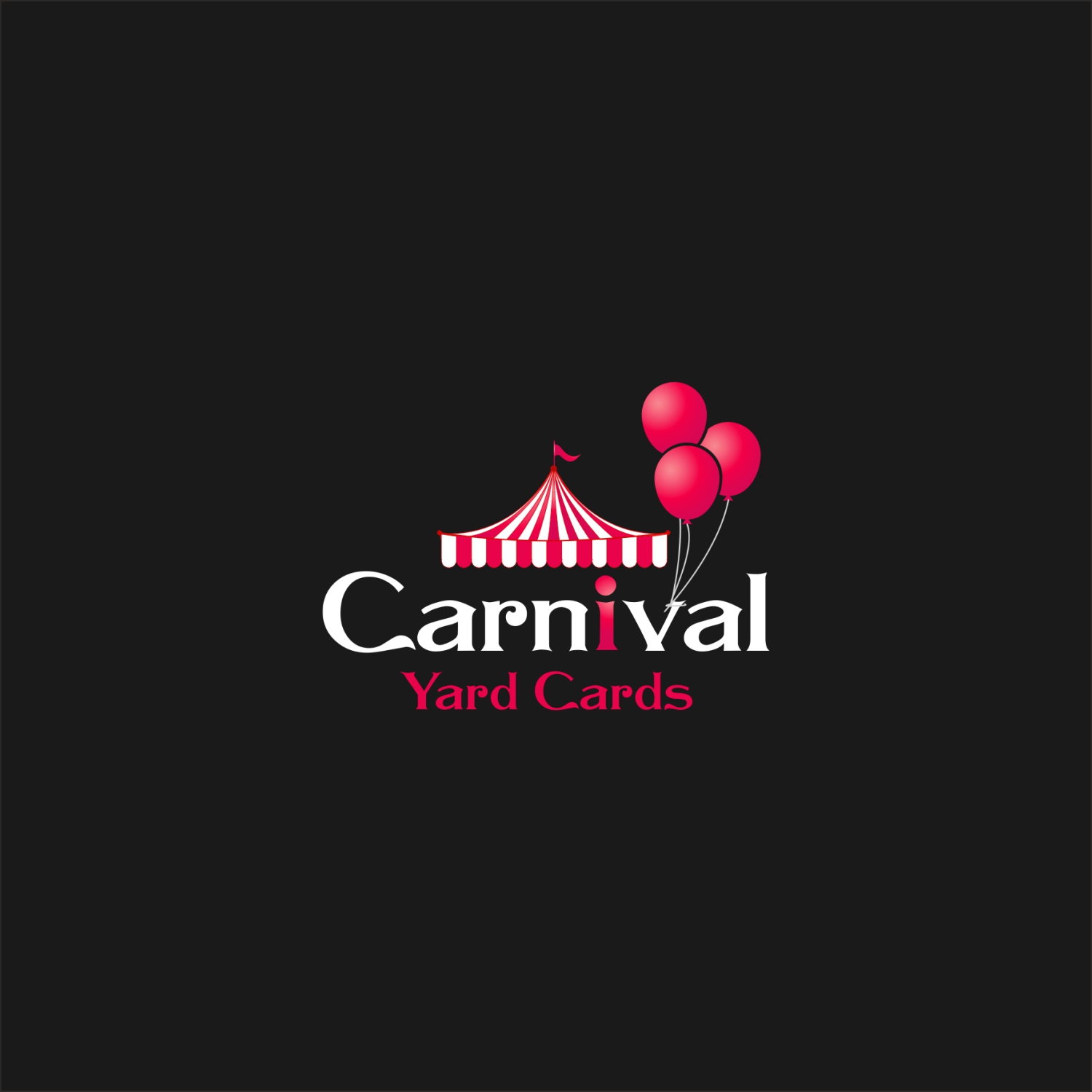 Logo Design by A10 for Carnival Yard Cards & Celebration Rentals | Design #25913412