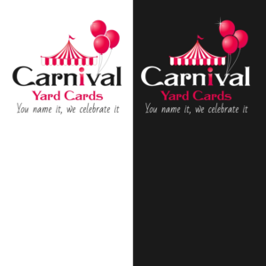 Logo Design by A10 for Carnival Yard Cards & Celebration Rentals | Design: #25913544