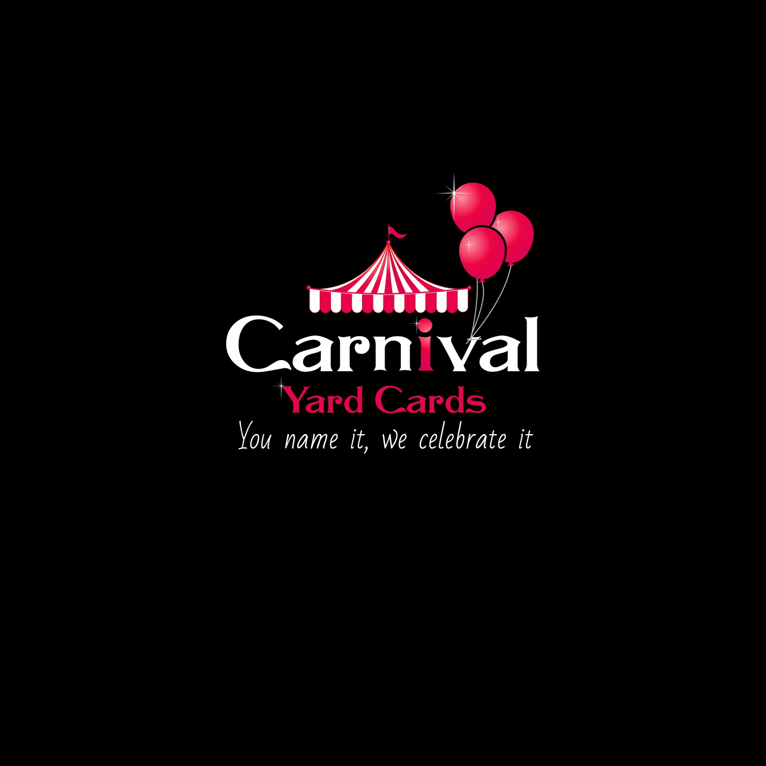 Logo Design by A10 for Carnival Yard Cards & Celebration Rentals | Design #25913576