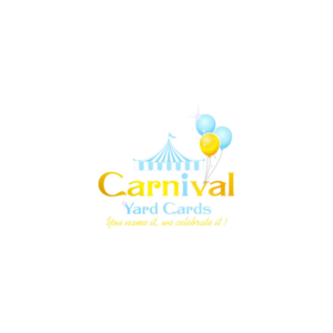 Logo Design by A10 for Carnival Yard Cards & Celebration Rentals | Design: #25919591