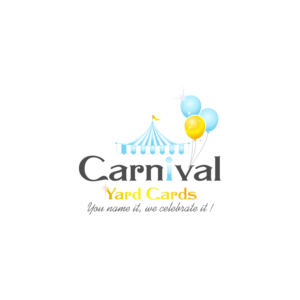 Logo Design by A10 for Carnival Yard Cards & Celebration Rentals | Design: #25919749