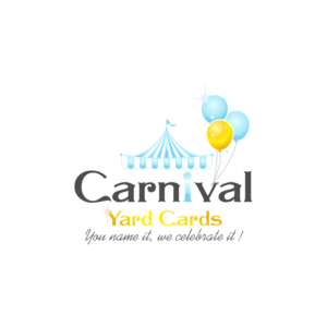 Logo Design by A10 for Carnival Yard Cards & Celebration Rentals | Design: #25919767