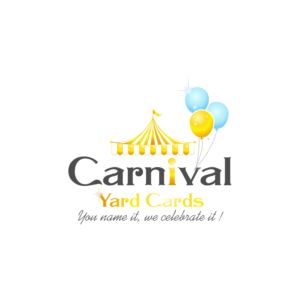 Logo Design by A10 for Carnival Yard Cards & Celebration Rentals | Design: #25919772