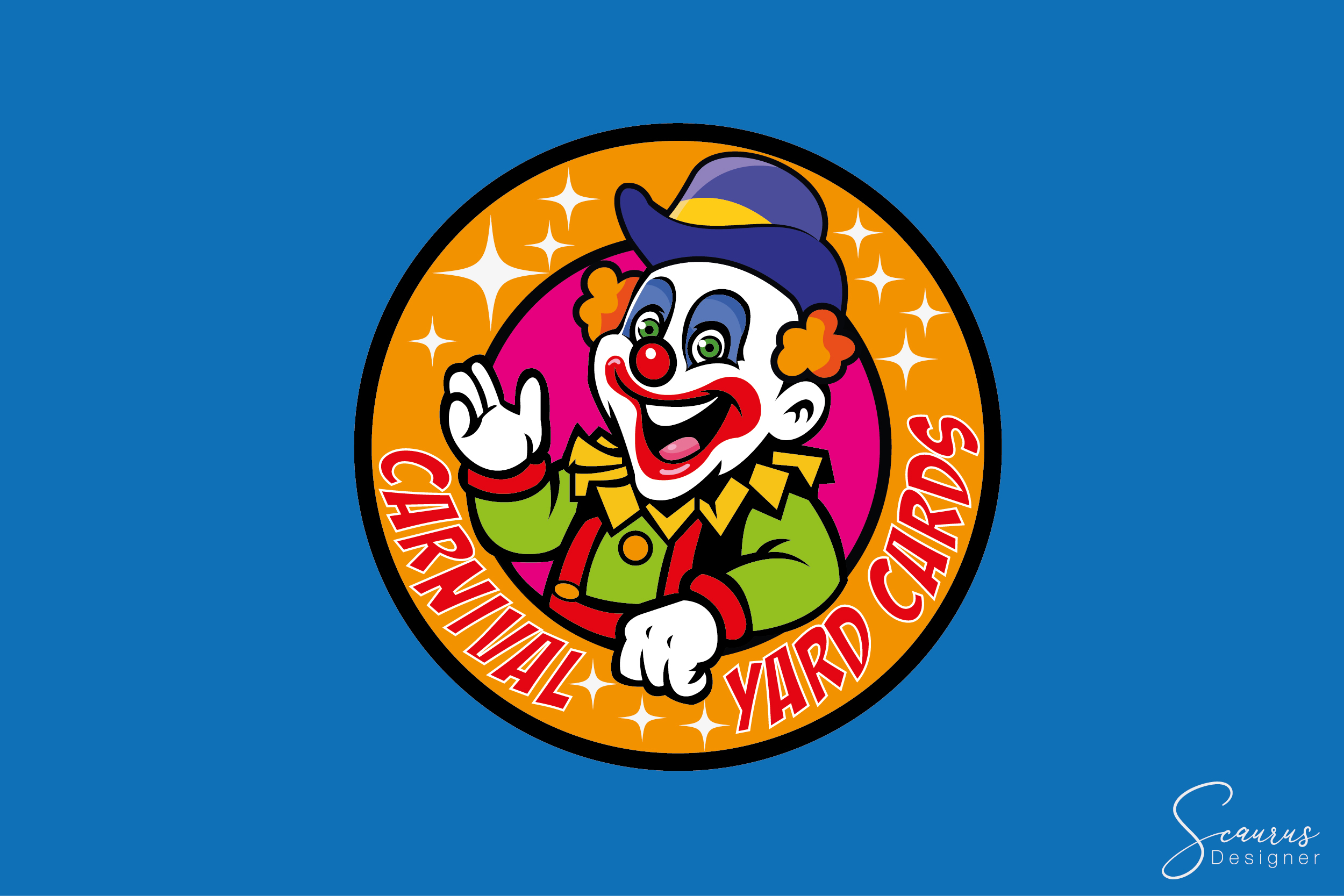 Logo Design by InkThink by Scaurus for Carnival Yard Cards & Celebration Rentals | Design #25912982