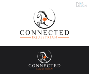 Connected Equestrian | Logo Design by Dot Design 3