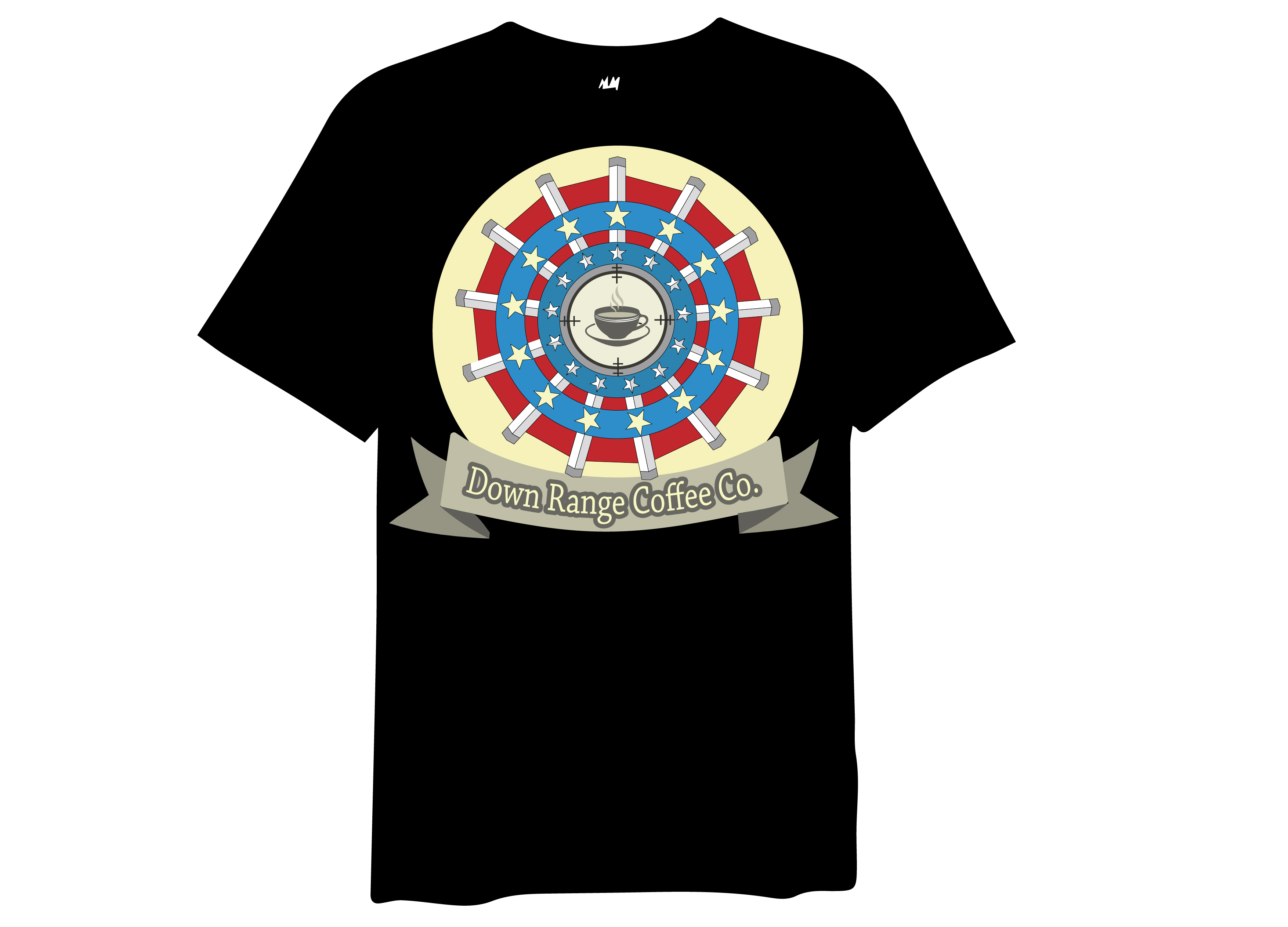 T-shirt Design by AraneCandhikKala for Down Range Coffee Company | Design #25919123