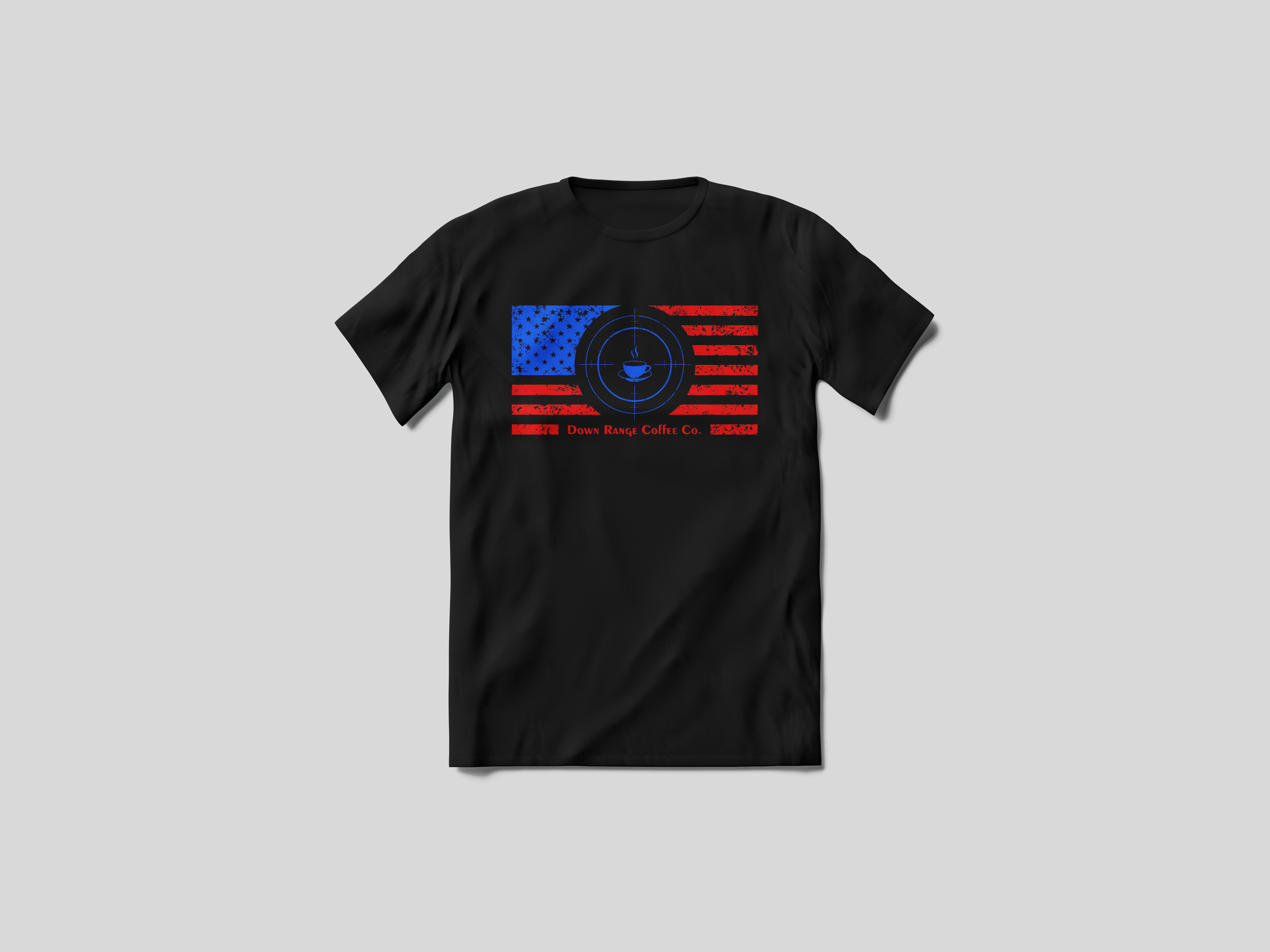 T-shirt Design by Aryodesigns for Down Range Coffee Company | Design #25914945