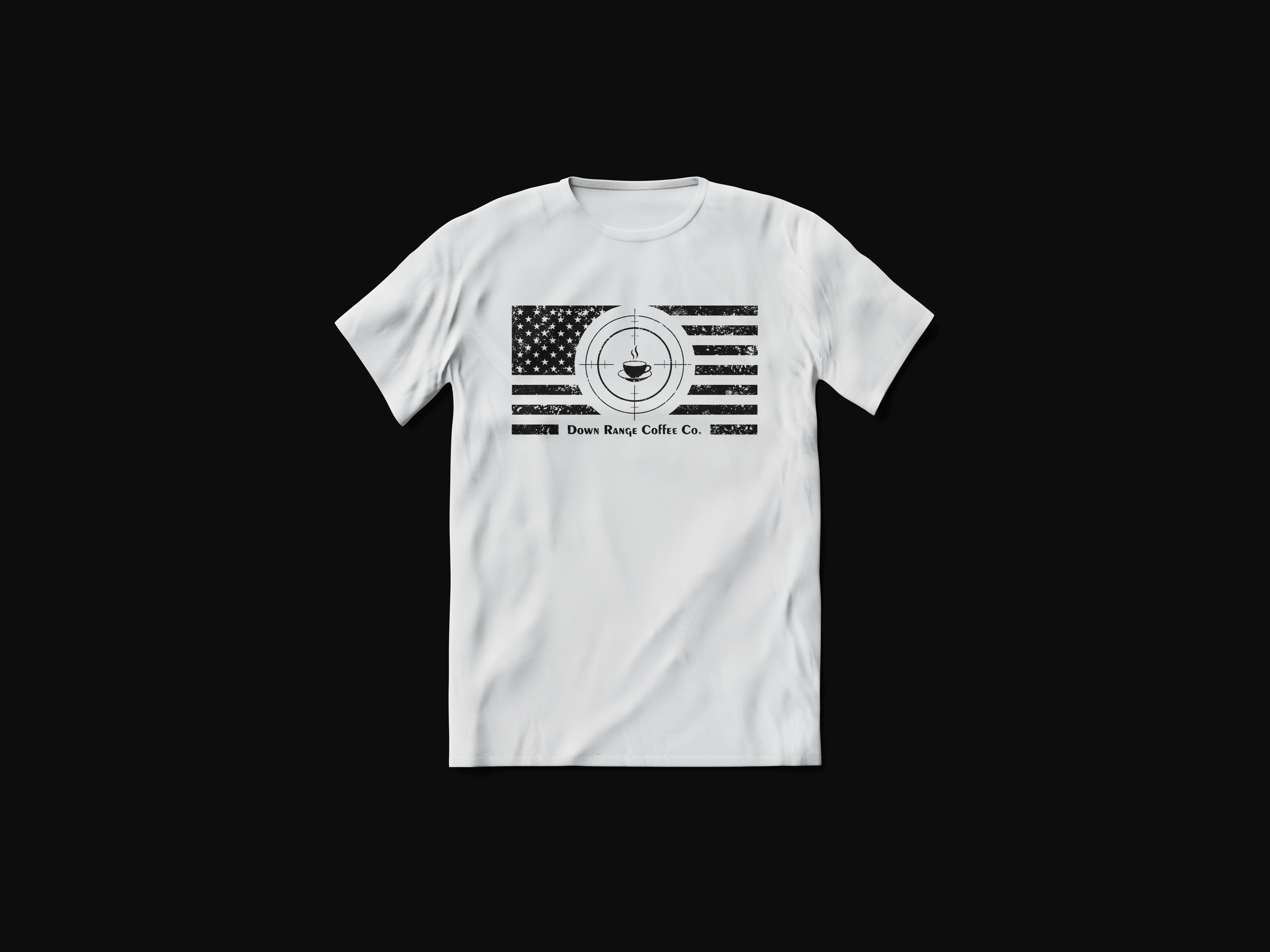 T-shirt Design by Aryodesigns for Down Range Coffee Company | Design #25916114