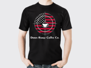 T-shirt Design by Edi Wibowo for Down Range Coffee Company | Design: #25915744