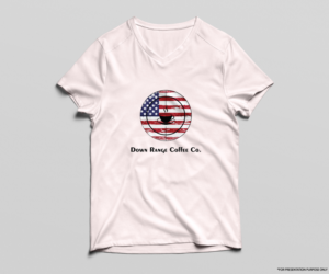 T-shirt Design by Graphic_Dune for Down Range Coffee Company | Design: #25920883