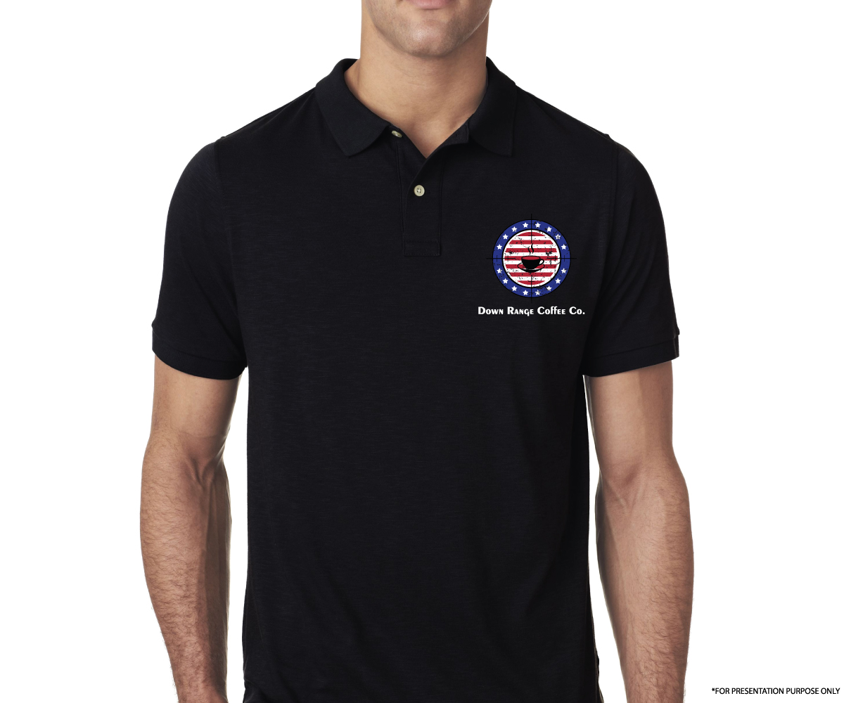 T-Shirt-Design von Graphic_Dune für Down Range Coffee Company | Design #25926360