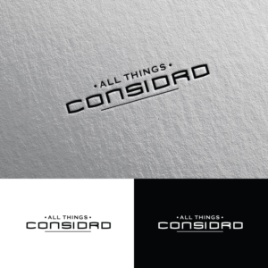 All Things Considrd | Design de Logo par Rii