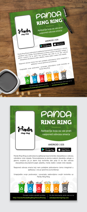IT Company needs a flyer to present its new awesome app | Flyer-Design von vcreatived