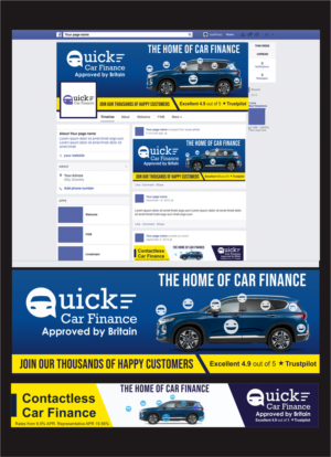 Create a branded adverts  for a fast growing uk car finance company