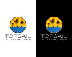 Topsail Outdoor Living | Logo Design by ACK Design