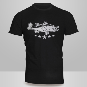 Sketch of largemouth bass | T-shirt Design by Kero