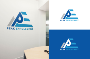 Peak Enrollment | Logo Design by MT