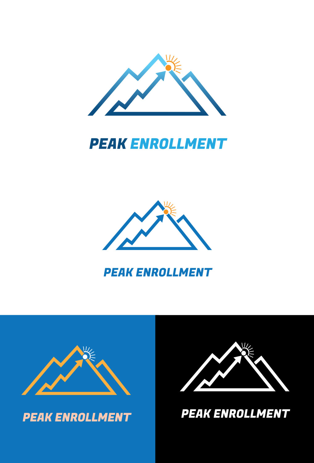 Logo Design by Wonderful design for Zasady / Peak Enrollment | Design #25914205