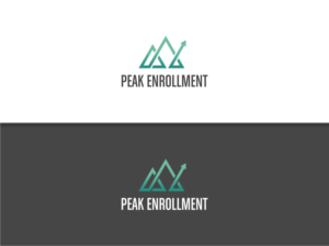 Peak Enrollment | Logo Design by Atvento Graphics