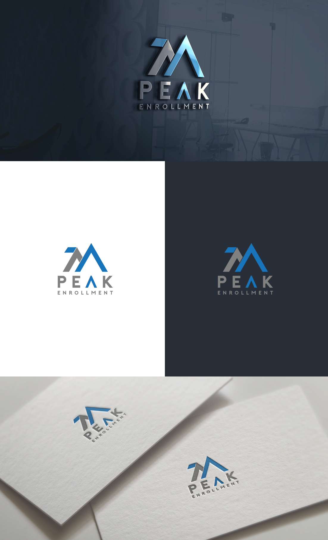Logo Design by GLDesigns for Zasady / Peak Enrollment | Design #25914159