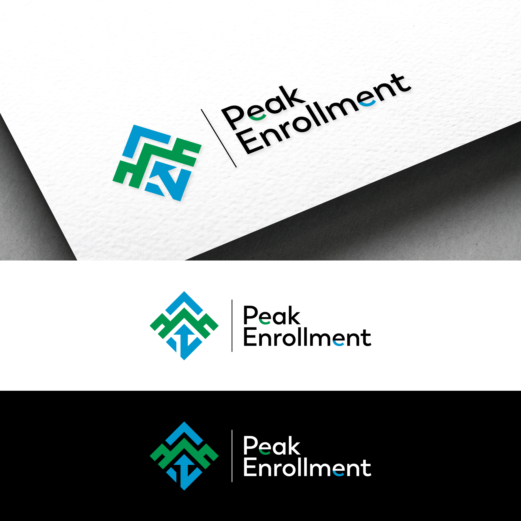 Logo-Design von ds | designstructure für Zasady / Peak Enrollment | Design #25913869