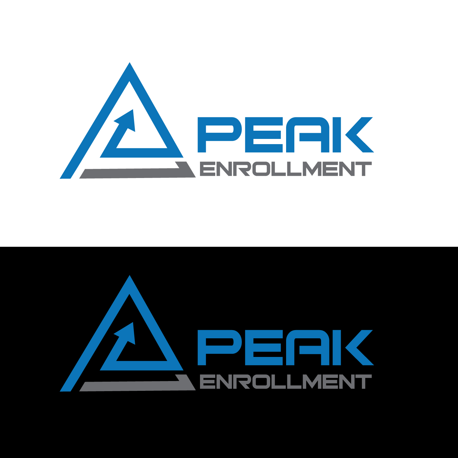 Logo Design by GODDREAMCREATION for Zasady / Peak Enrollment | Design #25918388